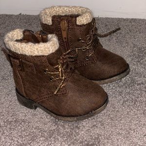 Worn once toddler  boots size 3